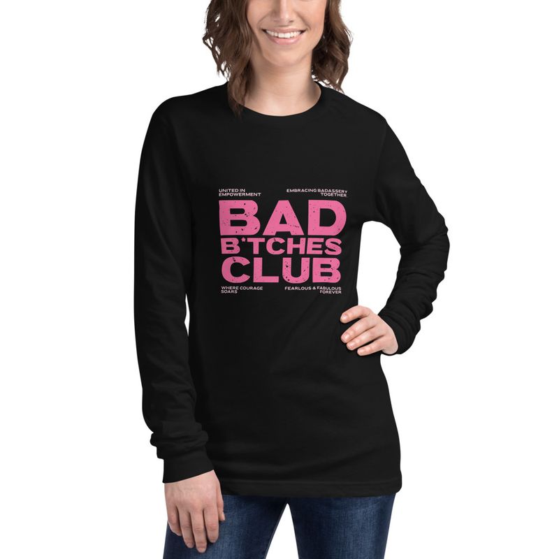 Bad B*tches Club - Women&#x27;s Long Sleeve T-Shirt 