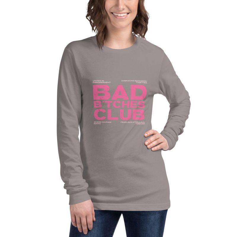 Bad B*tches Club - Women&#x27;s Long Sleeve T-Shirt 