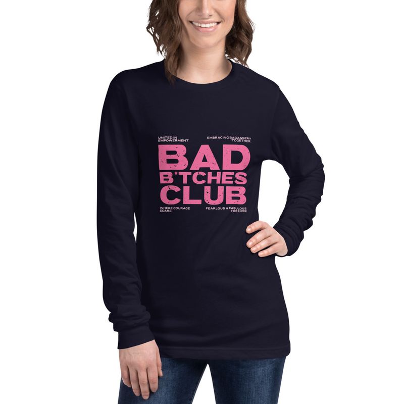 Bad B*tches Club - Women&#x27;s Long Sleeve T-Shirt 
