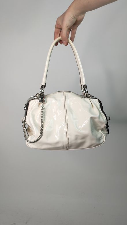 Sac blanc vintage DOLCE &amp; GABBANA 