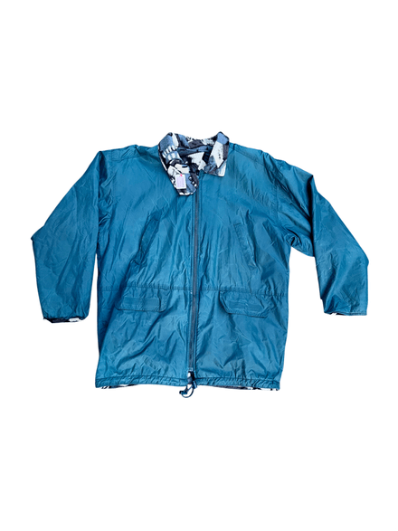 Veste réversible bleu 