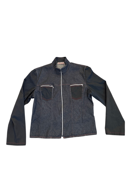 Veste légère « La bande à nana »  effet jeans Y2K