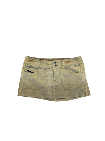 Mini jupe « Diesel » brune 