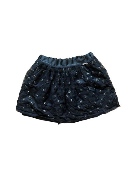 Mini jupe noir “Guess” en mesh 