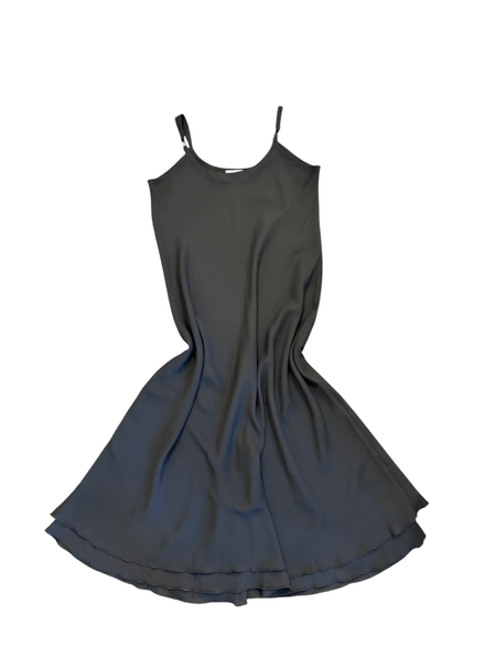 Robe noir évasée “coco nuda”