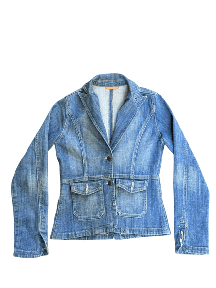 Blazer en jean cintré Y2K