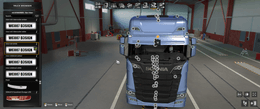 [front mirrors tuning part] Scania NG front long mirrors 