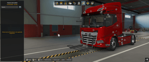 [front grill tuning part]  DAF XD open Hypro V2
