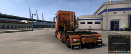 ETS2 Scania NG stock rear bumper