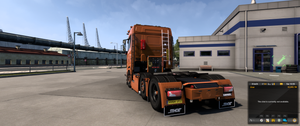 ETS2 Scania NG stock rear bumper