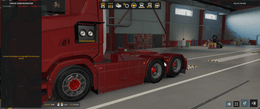 [sideskirts tuning part] Scania NG new holland sideskirs 