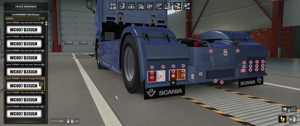 [addon] turned  painted HELLA tail lights