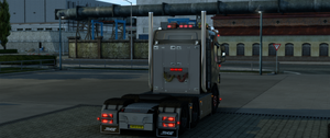 ETS2 Scania NG SCT battery bumper chassi cover