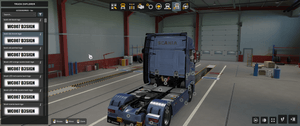 ˇ [lex tuning part] Scania NG back cab old logo