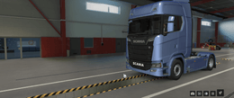 [bull bar tuning part] Scania NG grill lightbox old Scania