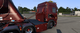 [rear exhaust tuning part]  Scania NG  Jan Hansen airbar