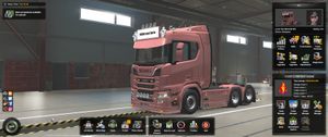 [front badge tuning part] Scania NG grill badge custom V1