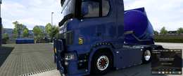 ETS2 Scania NG front fender reflex stripe