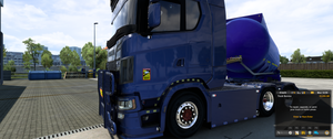 ETS2 Scania NG front fender reflex stripe