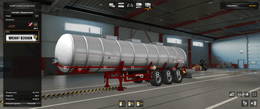 [markers, rear mudflaps tuning part] SCS ownable Schwarzmuller  Trailer markers and mudflaps