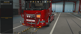 [front grill tuning part]  DAF XD MRK bullbar