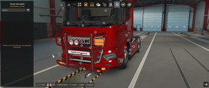 [front grill tuning part]  DAF XD MRK bullbar