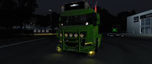 [front grill tuning part]  DAF XD Hypro V1