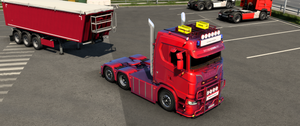 ETS2 Scania NG Jost 5th wheel 