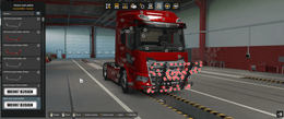 [front grill tuning part]  DAF XD open Hypro V1