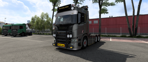 ETS2  Scania NG Black Edition hypro  bullbar V2