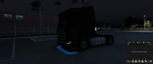 ˇ [neonbu tuning part] Scania  NG front bumper neons