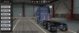 ETS2 Scania NG PG Tech air bar with long toolbox