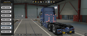 ETS2 Scania NG PG Tech air bar with long toolbox