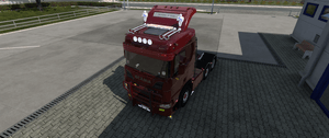,*[spoilers tuning part] Scania NG old style cab spoiler