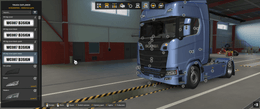 °[additional lights tuning part] Scania NG grill 4R light cover 