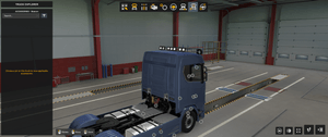 **[beacon tuning part] Scania NG lightbar for roof rack V4