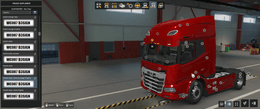 [sunshield tuning part]  DAF XD French sunshiled V2