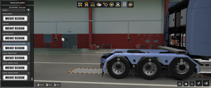 *[r_light tuning part] lockers for Scania NG  special rear fenders