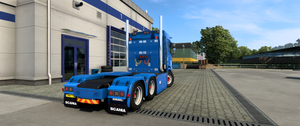 ETS2 Scania NG OLD style rear bumper