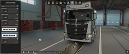 [head lights tuning part] Scania NG Painted Halogen Headlights with stripe