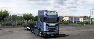 [roof lights tuning part] Scania NG custom  lightbox  