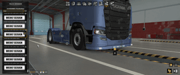 [front mudflaps tuning part] Scania NG Moens front bumper extension (lipo) with lazer highbeam