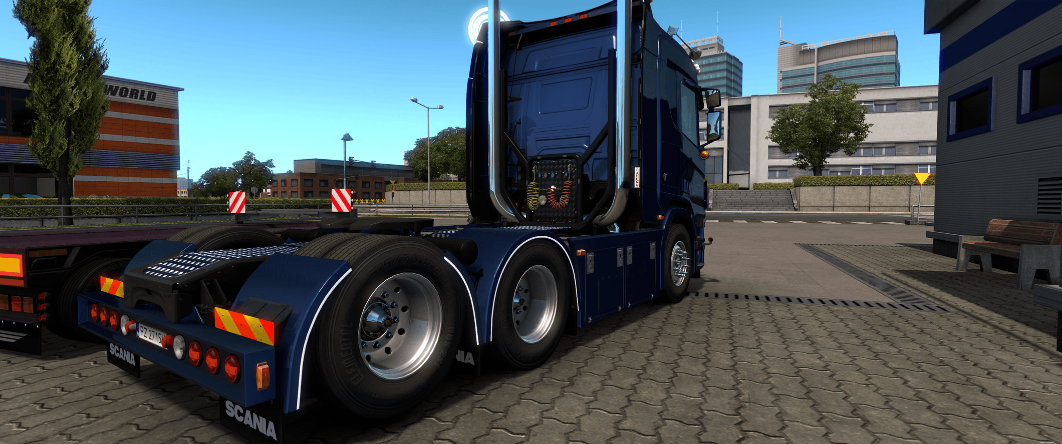 [rear exhaust tuning part] Scania NG Dijkstra pipes