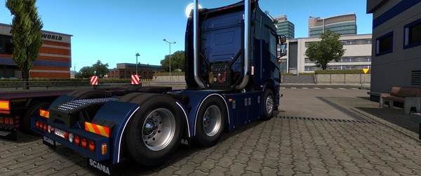 [rear Fenders Tuning Part] Scania Ng Parlocks Fenders