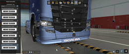*[libox tuning part] Scania NG Scania lightbox for bumper extension (lipo)