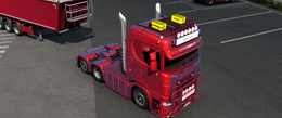 *[hook tuning part] Scania NG Jost 5th wheel with vabis logo