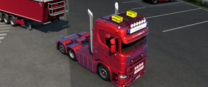 *[hook tuning part] Scania NG Jost 5th wheel with vabis logo