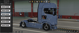 ,ˇ [locker tuning part] Scania  NG side cab lockers 