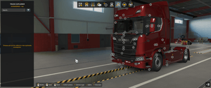 ˇ [nop tuning part] Scania NG bumper grill cover