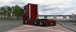 ,*[bwall tuning part] Scania NG back wall for short spoiler